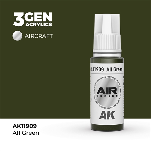 AK 11909 AII GREEN - AIR, 17 ml