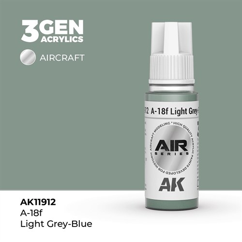 AK 11912 A-18F LIGHT GREY-BLUE - AIR, 17 ml