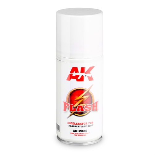 AK 12026 FLASH – ACCELERATOR FOR CYANOACRYLATE GLUE, 150 ml