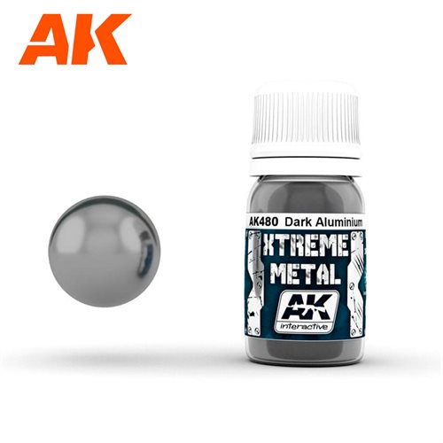 AK478 XTREME METAL WHITE ALUMINUM 30ML