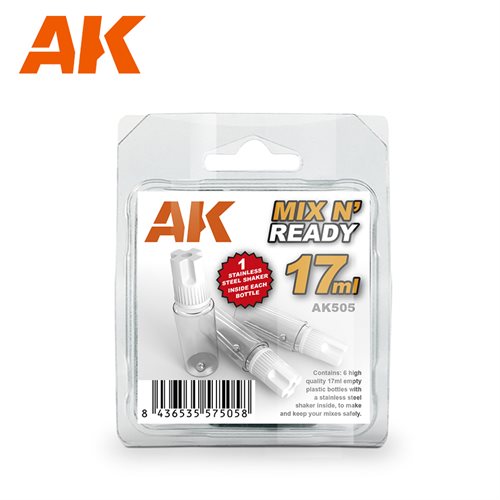 AK505 MIX N’ READY 17ML, 6 pcs- per pack