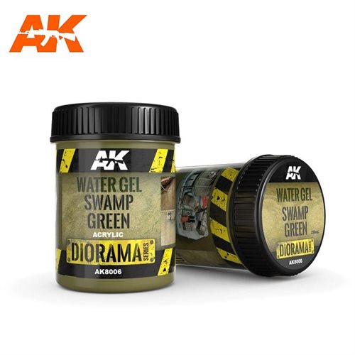 AK8006 WATER GEL SWAMP GREEN 250ML