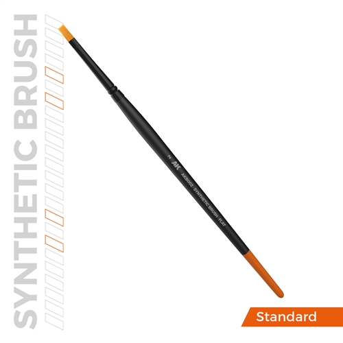 AKB002 SYNTHETIC BRUSH – FLAT 2