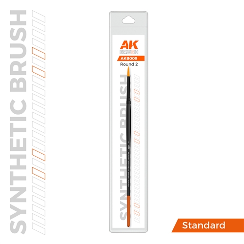 AKB009 SYNTHETIC BRUSH – ROUND 2