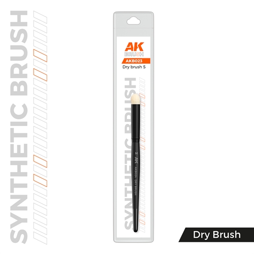 AKB023 SYNTHETIC DRY BRUSH - S