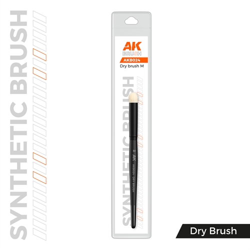 AKB024 SYNTHETIC DRY BRUSH - M
