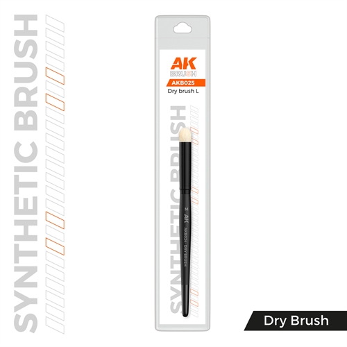 AKB025 SYNTHETIC DRY BRUSH - L