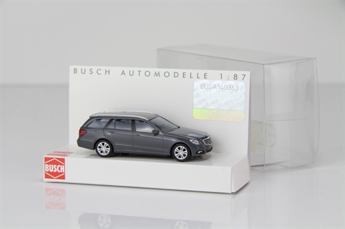 Busch 44254 Mercedes E-Class, T-Model, Grey, H0