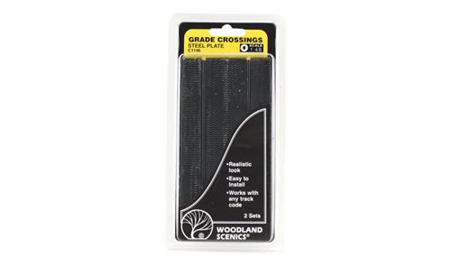 Woodland Scenics1146 Baneovergang, 2 stk pr pakke, Spor 0