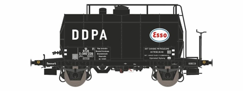 Dekas 871029 ESSO tank wagon with insulated tank, DSB ZE 502 228, DDPA/ESSO ca 1948-63