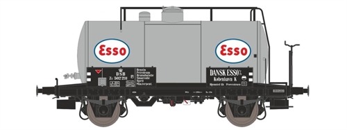 Dekas 871039 DSB ZE 502 231, ESSO, gray tank, approx. 1955-67