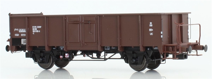 Dekas 873078 01 RIV-EUROP 86 DSB 500 0 003-6, DIN lettering – an authentic Era IV wagon – approx. 1966–76
