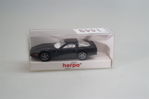 Herpa 087001 Chevrolet Corvette ZR1, black, H0