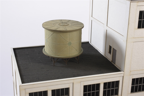Joswood 40008 Large water tank, laserCut construction kit, H0