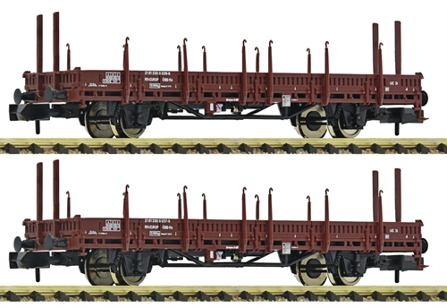  Fleischmann 6660072 2-piece set: Stick rail wagons, ÔBB, Gauge N
