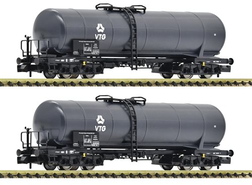 Fleischmann 825819 - 2-piece set: Tank wagon, VTG