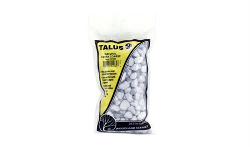 Woodland Scenics C1285 Extra Coarse Natural Talus, extra large stones, 340 gr