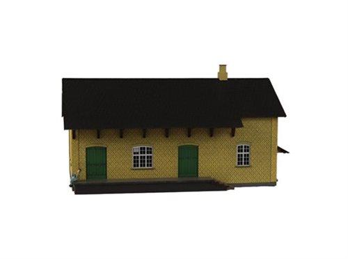 Hobbytrade 87246 Pakhus i gule sten, Laserskåret, H0, NYHED 2022