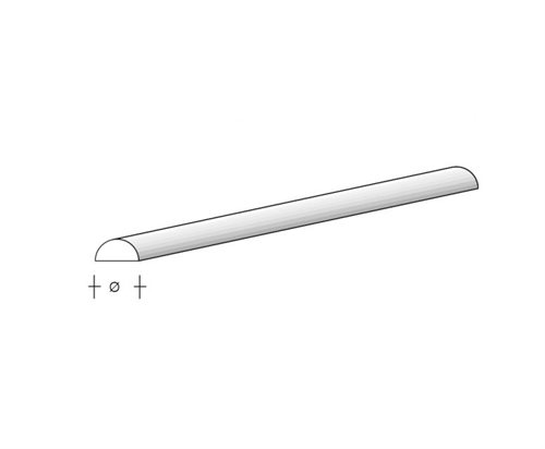 Aero-naut 772124 PP-Halfround 330×2,0 r
