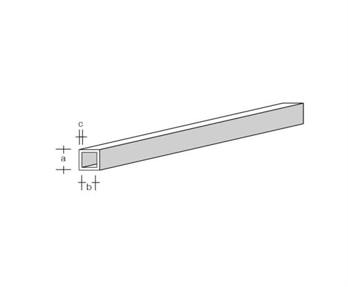 Aero-naut 771992 Pl-Rohr 330x6x3mm braun