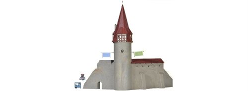 Kibri 37364 Bymur med rundtårn, SPOR N NYHED 2019