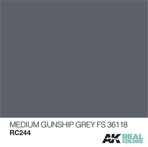 AKRC244 MEDIUM GUNSHIP GREY FS 36118 10ML