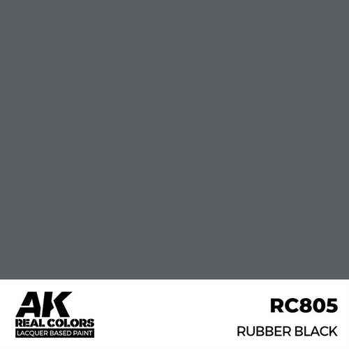 AKRC805 Rubber Black, 17 ml