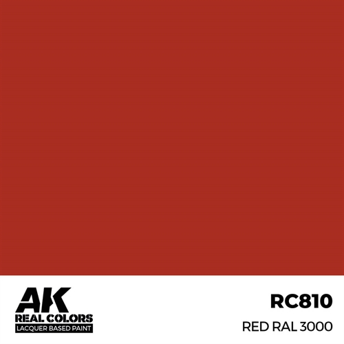 AKRC810 Red Ral 3000, 17 ml