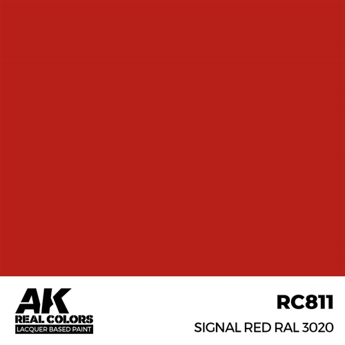 AKRC811 Signal Red RAL 3020, 17 ml