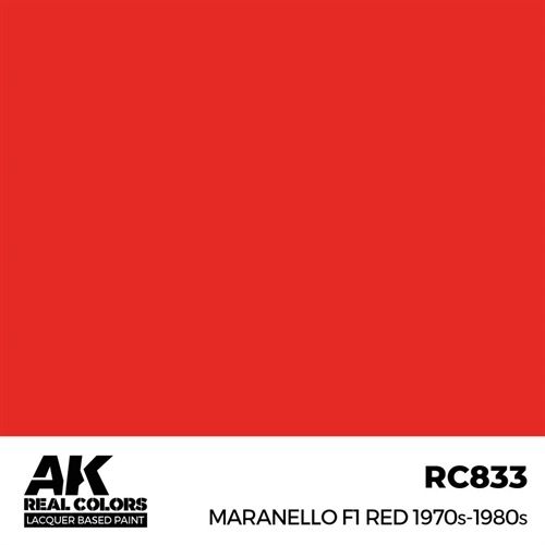 AKRC833 Maranello F1 Red 1970s-1980s, 17 ml