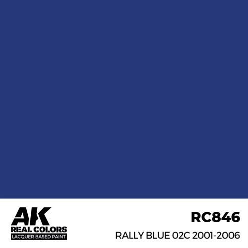 AKRC846 Rally Blue 02C 2001-2006, 17 ml