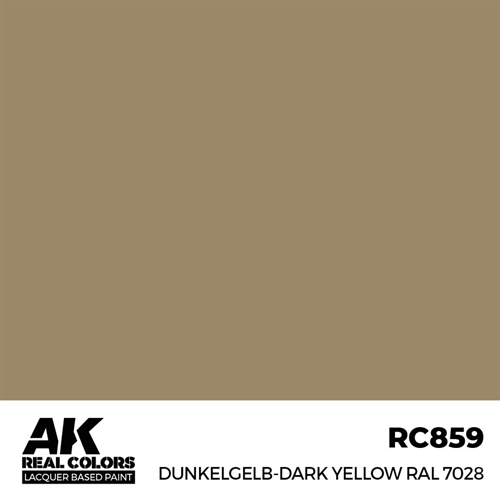 AKRC859 Dunkelgelb-Dark Yellow RAL 7028, 17 ml