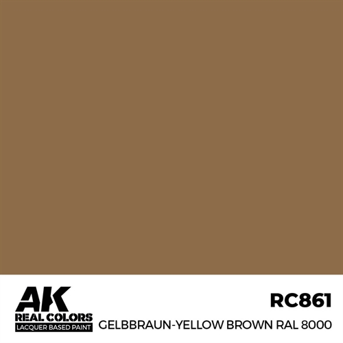 AKRC861 Gelbbraun-Yellow Brown RAL 8000, 17 ml