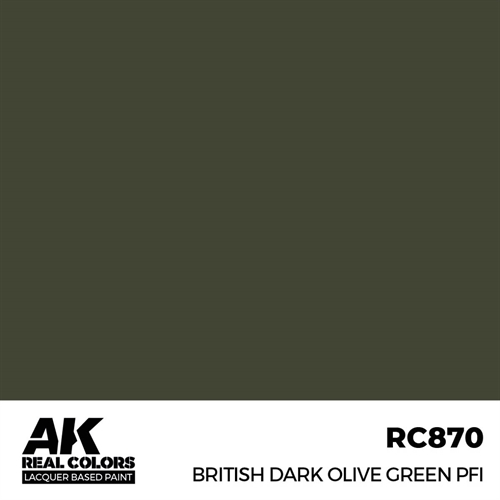 AKRC870 British Dark Olive PFI, 17ml
