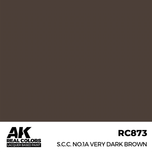 AKRC873 SCC No.1A Very Dark Brown, 17 ml