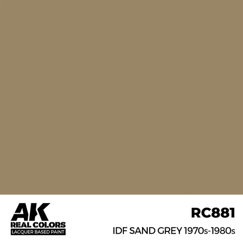 AKRC881 IDF Sand Grey 1970s-1980s, 17 ml