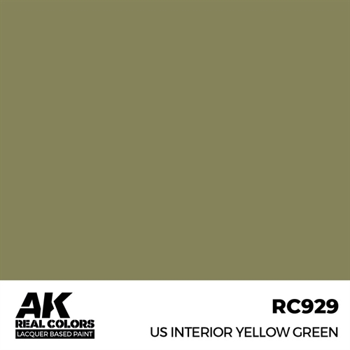 AKRC929 US Interior Yellow Green, 17 ml