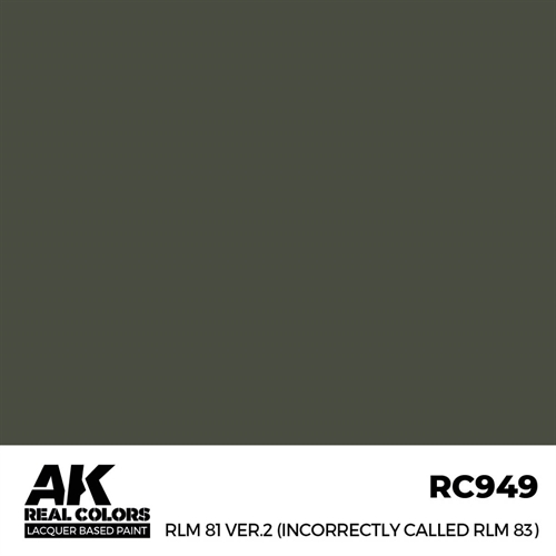 AKRC949 RLM 81 Ver.2 (incorrectly called RLM 83), 17 ml