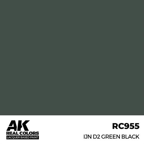 AKRC955 IJN D2 Green Black, 17 ml