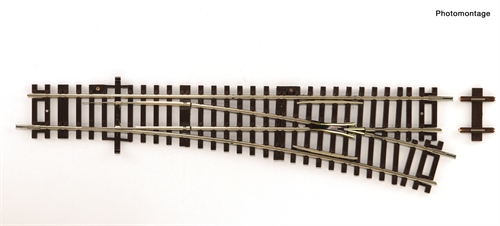 Roco 42443 Turnout, right, Wr 15, without electricity, length 230 mm