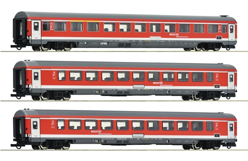 Roco 6200096 3-piece set (1), Munich- Nuremberg Express, DB AG, ep VI