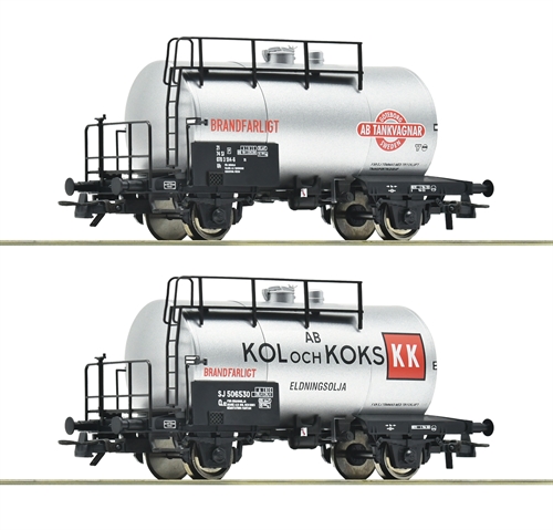 Roco 6600193 2-piece set of tank wagons, SJ
