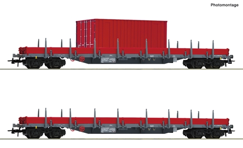 Roco 6600201 2-part Set: Post trolleys, DB AG COMING NEW 2026