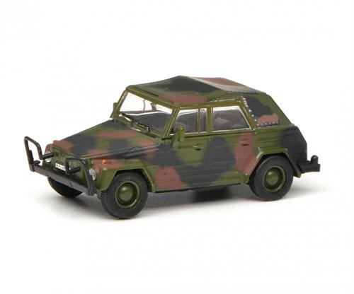 Schuco 43000 VW Typ 181 Kübelwagen "Bundeswehr", camouflaged, H0 NYHED 2019