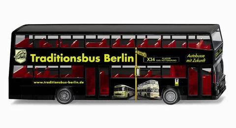 Wiking 7310846 D 89 Double Decker Bus, H0