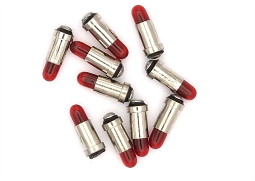 Märklin E602010 Incandescent Bulb, Red 16 Volt 35 mA (10 Pack)