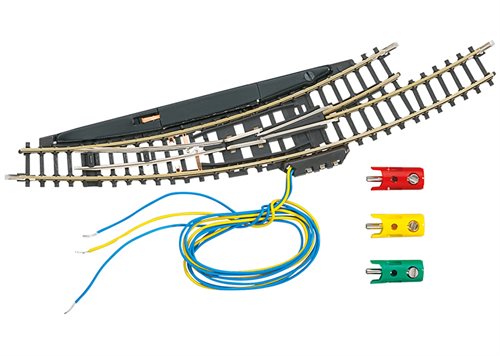 Märklin 8569 Right turnout electric, radius 195 mm, Gauge Z