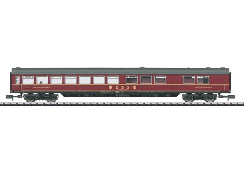 Trix 18474 Type WRümh 132 express train dining car, DB, ep IV, TRACK N