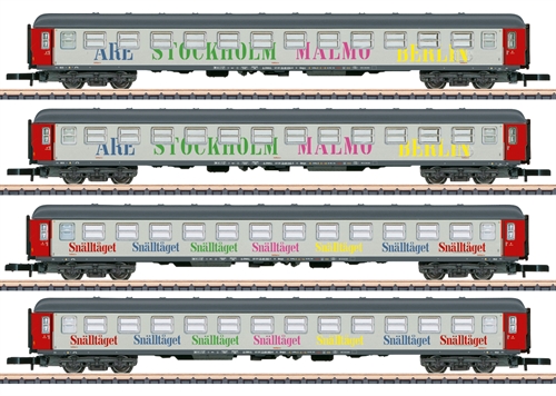 Märklin 87283 Wagon set "Snälltåget", TRACK Z