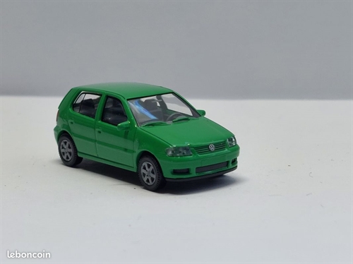 Wiking 0370123 VW Polo, green, 5-door, H0